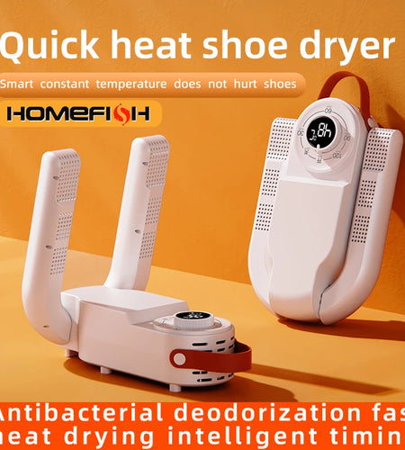 Q1 Intelligent Timer Shoe Dryer Adjustable Dryer Quick Drying Deodorizing Sterilizing Shoe Dryer Household Shoe Warmer Heater