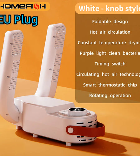 Q1 Intelligent Timer Shoe Dryer Adjustable Dryer Quick Drying Deodorizing Sterilizing Shoe Dryer Household Shoe Warmer Heater