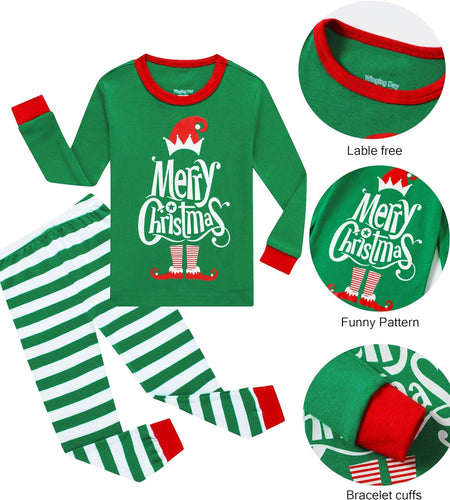 Family Matching Christmas Pajamas Sleepwear Set