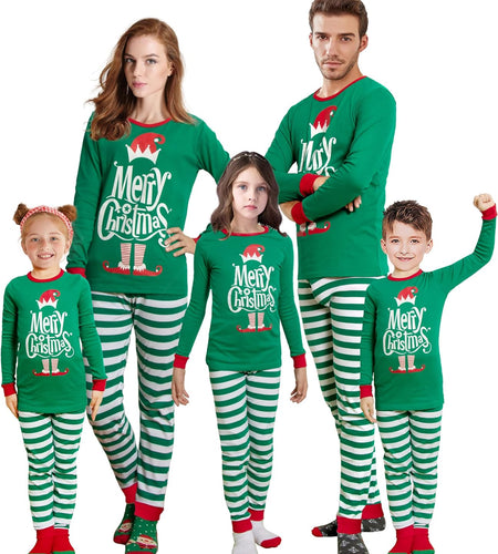 Family Matching Christmas Pajamas Sleepwear Set